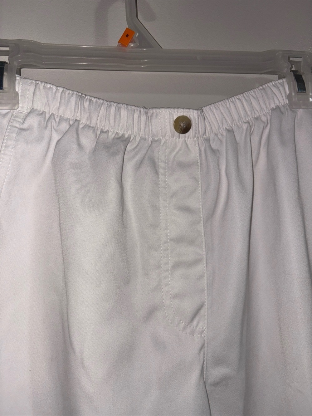 Mountain Lake White Elastic-Waist Capris - Picture 6 of 7